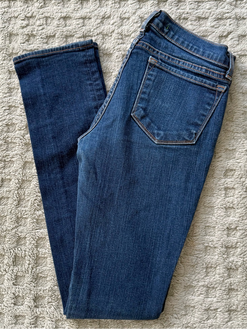 J Brand Skinny Jeans In Dark Blue Denim